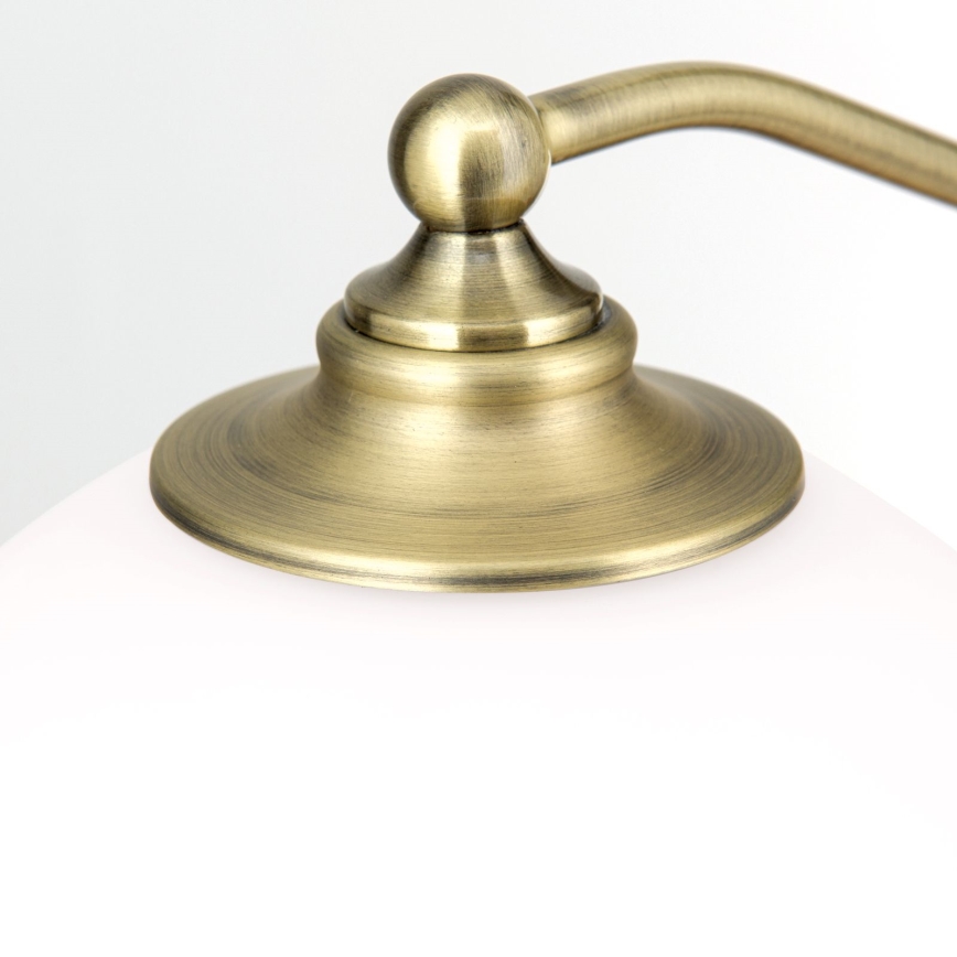 Lámpara de mesa OLD LAMP 1xE27/40W/230V 65 cm blanco/latón