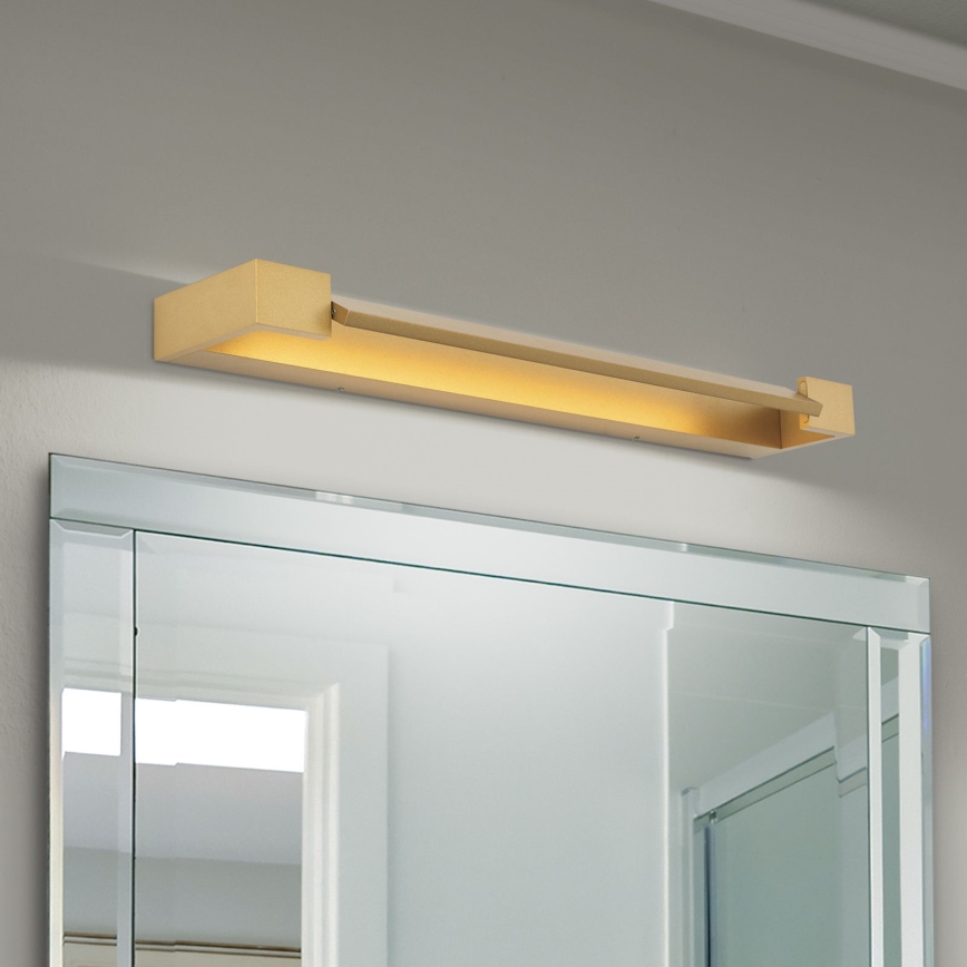 Iluminación LED para espejos de baño MARILYN LED/18W/230V 60 cm IP44 dorado
