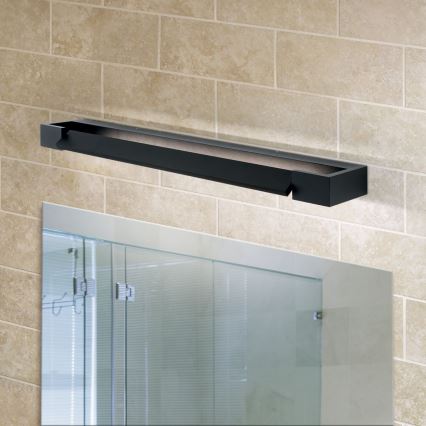 Iluminación LED para espejos de baño MARILYN LED/18W/230V 60 cm IP44 negro