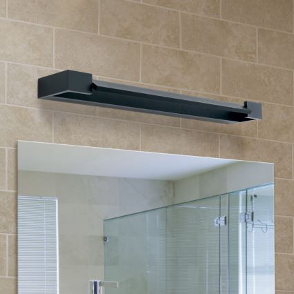 Iluminación LED para espejos de baño MARILYN LED/18W/230V 60 cm IP44 negro