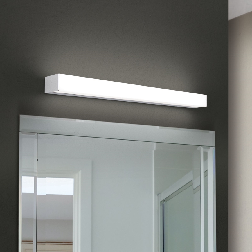 Iluminación LED para espejos de baño HORIZON LED/12W/230V 3000/4000K 60 cm IP44 plata