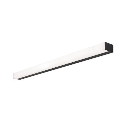 Iluminación LED para espejos de baño HORIZON LED/18W/230V 3000/4000K 90 cm IP44 negro
