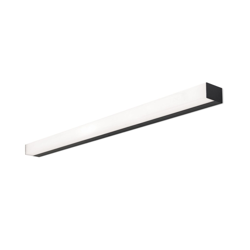 Iluminación LED para espejos de baño HORIZON LED/18W/230V 3000/4000K 90 cm IP44 negro