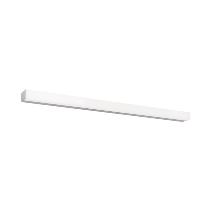 Iluminación LED para espejos de baño HORIZON LED/18W/230V 3000/4000K 90 cm IP44 plata