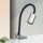 Orion Str 10-489 - Lámpara de mesa flexible LED con clip KURT LED/5W/230V plata