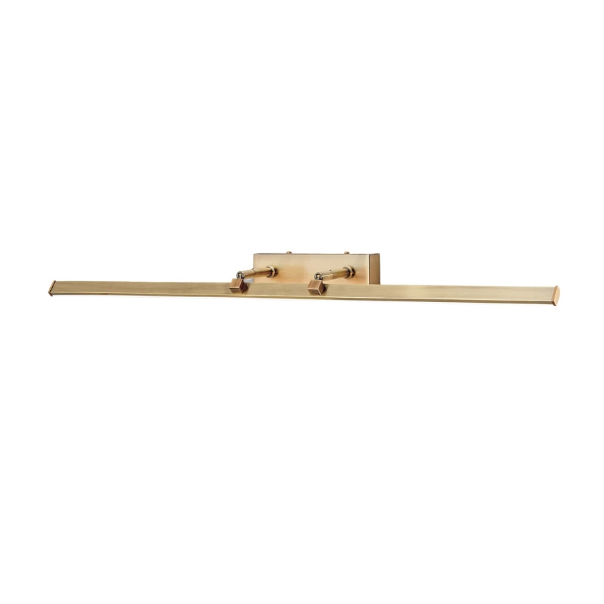 Lámpara LED de cuadro PUBLIO LED/15W/230V 75 cm dorado/pátina