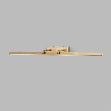 Lámpara LED de cuadro PUBLIO LED/15W/230V 75 cm dorado/pátina