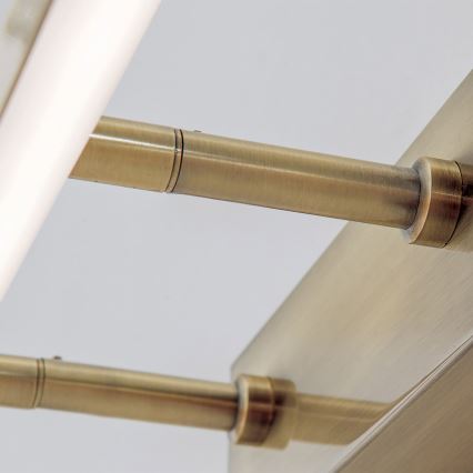 Lámpara LED de cuadro PUBLIO LED/15W/230V 75 cm dorado/pátina