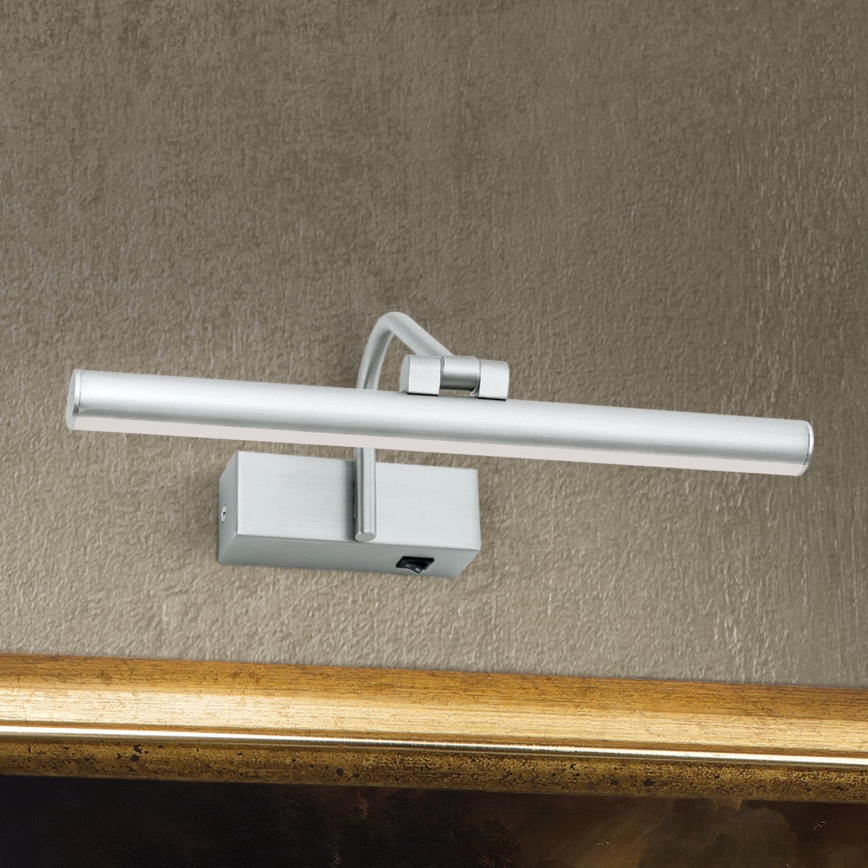 Lámpara LED de cuadro PORTRAIT LED/6W/230V 30 cm cromo mate