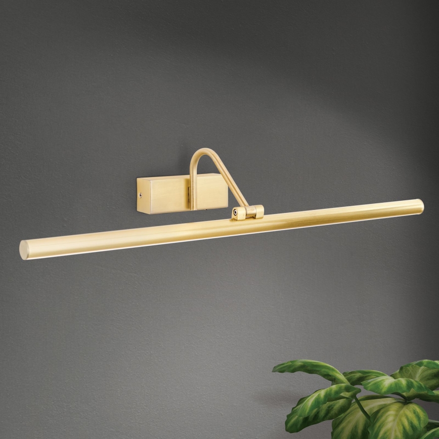 Lámpara LED de cuadro PORTRAIT LED/12W/230V 60 cm dorado