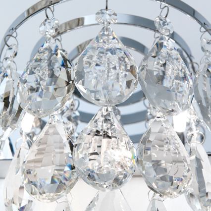 Aplique de cristal CELESTE 2xG9/40W/230V cromo brillante
