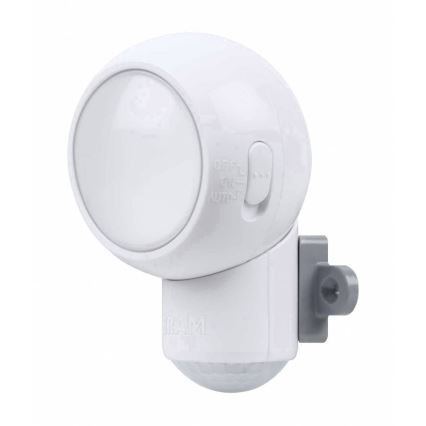 Osram - LED Aplique exterior con sensor SPYLUX 1xLED/0,3W/4,5V