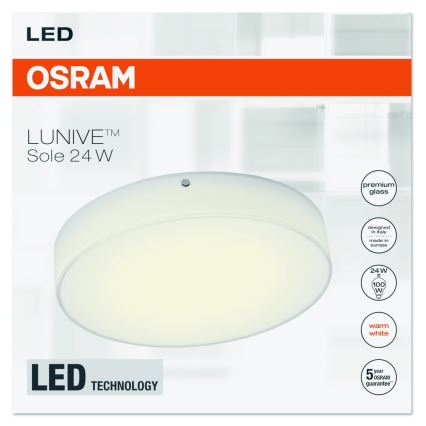 Osram - Plafón LED LUNIVE LED/24W/230V ø300