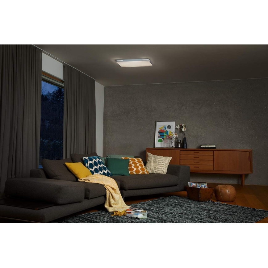 Osram - Plafón LED regulable ORBI SQUARE LED/55W/230V 3000K-6500K