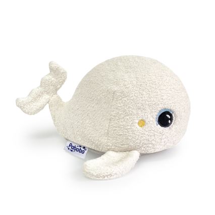 PABOBO - Peluche luminoso con melodía BELUGA 3xAAA ballena