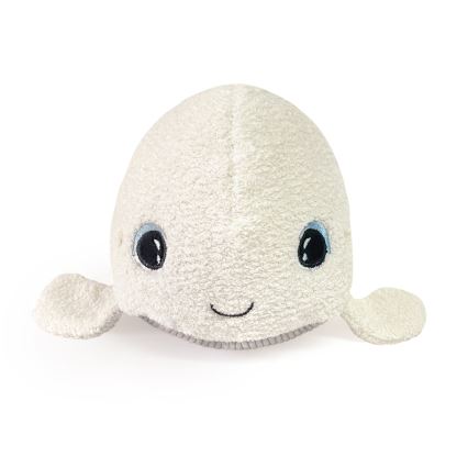 PABOBO - Peluche luminoso con melodía BELUGA 3xAAA ballena