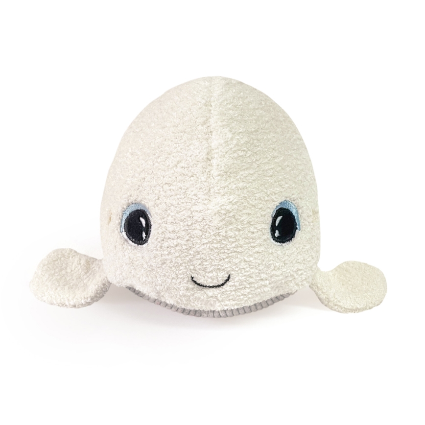 PABOBO - Peluche luminoso con melodía BELUGA 3xAAA ballena
