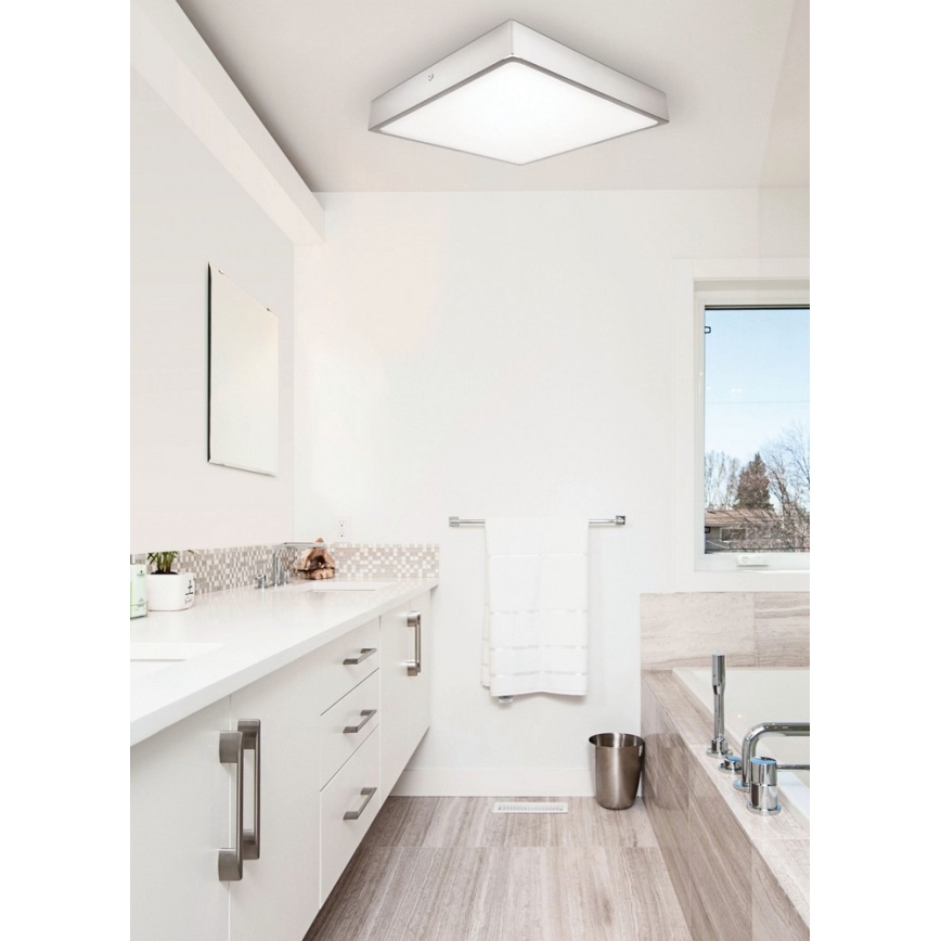 Paquete o empaquetar Alrededor flexible Palnas 61003672 - Plafón LED de baño EGON LED/30W/230V IP44 4000K |  Lampamania