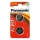 Panasonic - 2 pz Pila de litio CR2016 3V 72 mAh