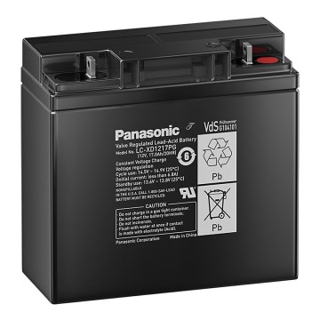 Panasonic LC-XD1217PG - Batería de plomo 12V/17Ah/ojo M5