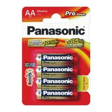 Panasonic LR6 PPG - 4 pz. Pila alcalina AA Pro Power 1,5V