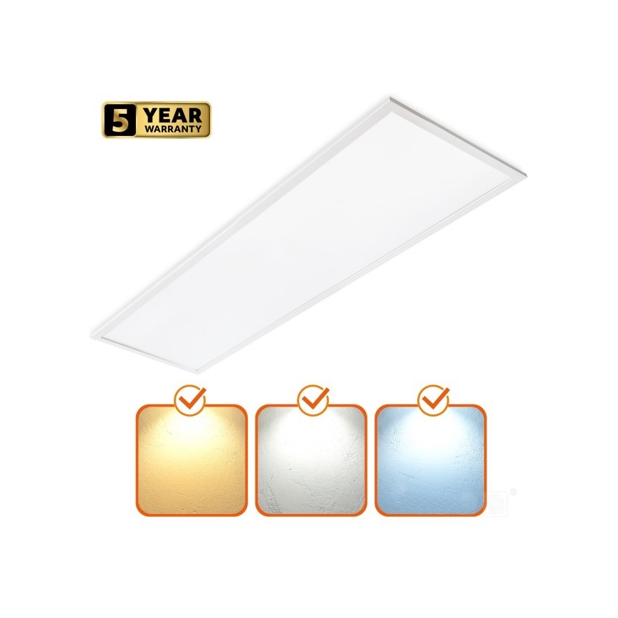 Panel empotrable LED regulable CAPRI LED/25/36/40W/230V 3000/4000/5700K IP44 30x120 cm