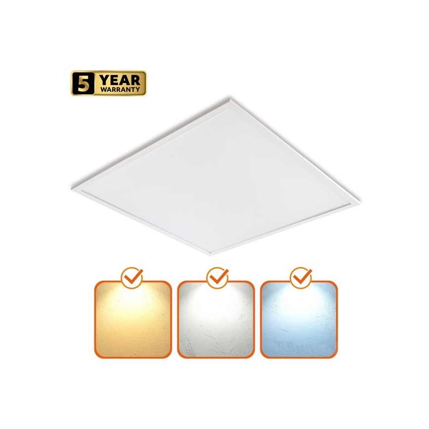 Panel empotrable LED regulable CAPRI LED/25/36/40W/230V 3000/4000/5700K IP44 60x60 cm