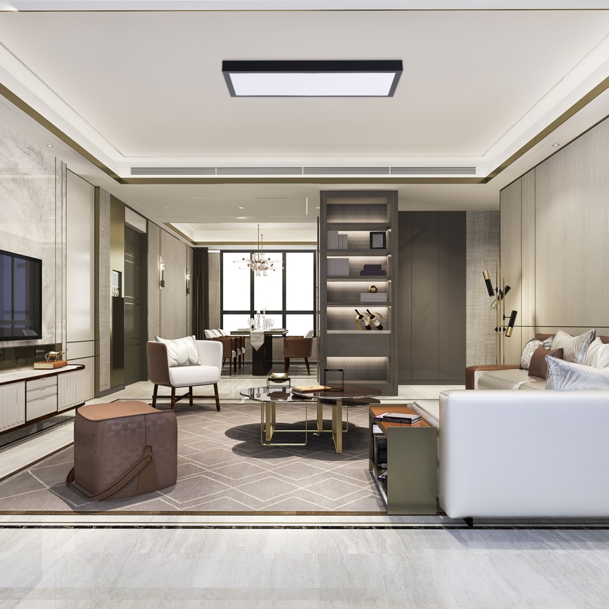 Panel LED LED/36W/230V 4000K 30x60 cm negro