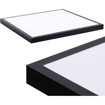 Panel LED LED/60W/230V 4000K 60x60 cm negro