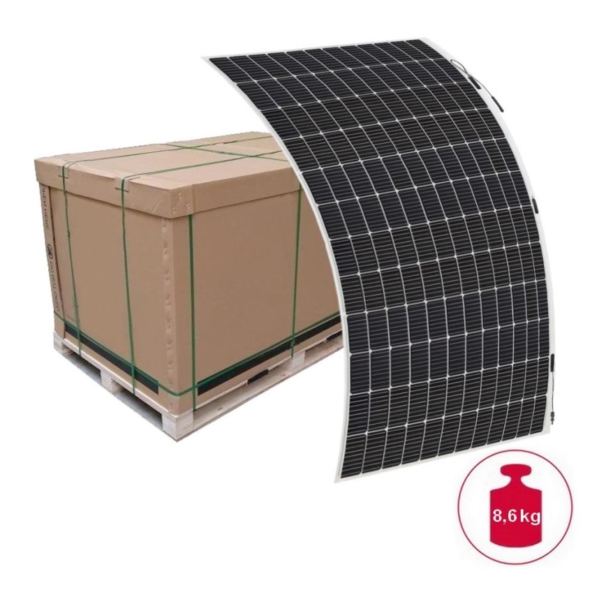 Panel solar fotovoltaico flexible SUNMAN 520Wp IP68 Half Cut - palet 66 piezas