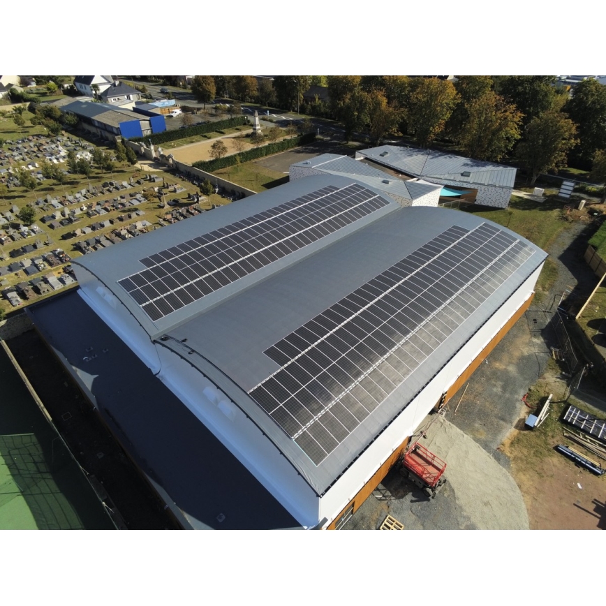 Panel solar fotovoltaico flexible SUNMAN 520Wp IP68 Half Cut - palet 66 piezas