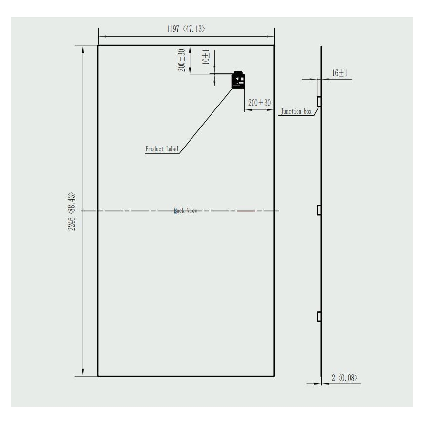 Panel solar fotovoltaico flexible SUNMAN 520Wp IP68 Half Cut - palet 66 piezas