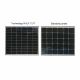 Panel solar fotovoltaico JINKO 400Wp marco negro IP68 Half Cut