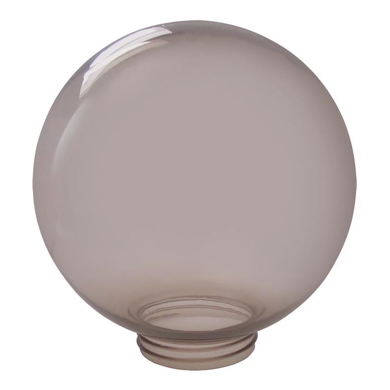 Pantalla ahumada de recambio para lámparas E27 d. 20 cm
