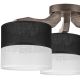 Pantalla de recambio ANDREA E27 diá. 16 cm negro/blanco