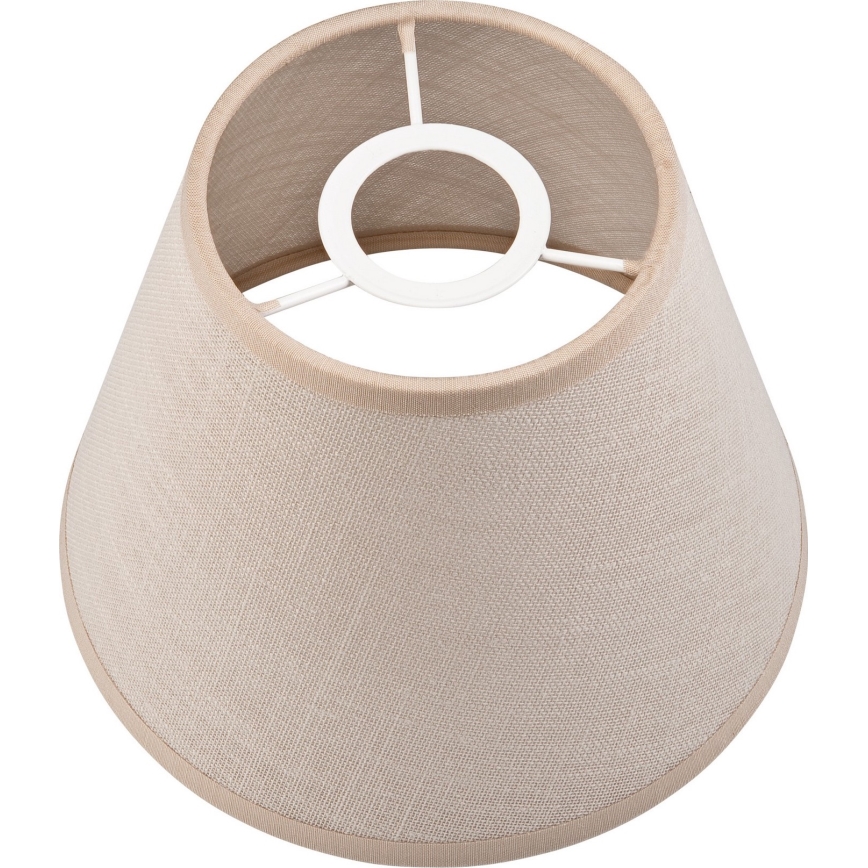 Pantalla de recambio para lámpara de araña y aplique ANTONIO E14 120x150 mm beige