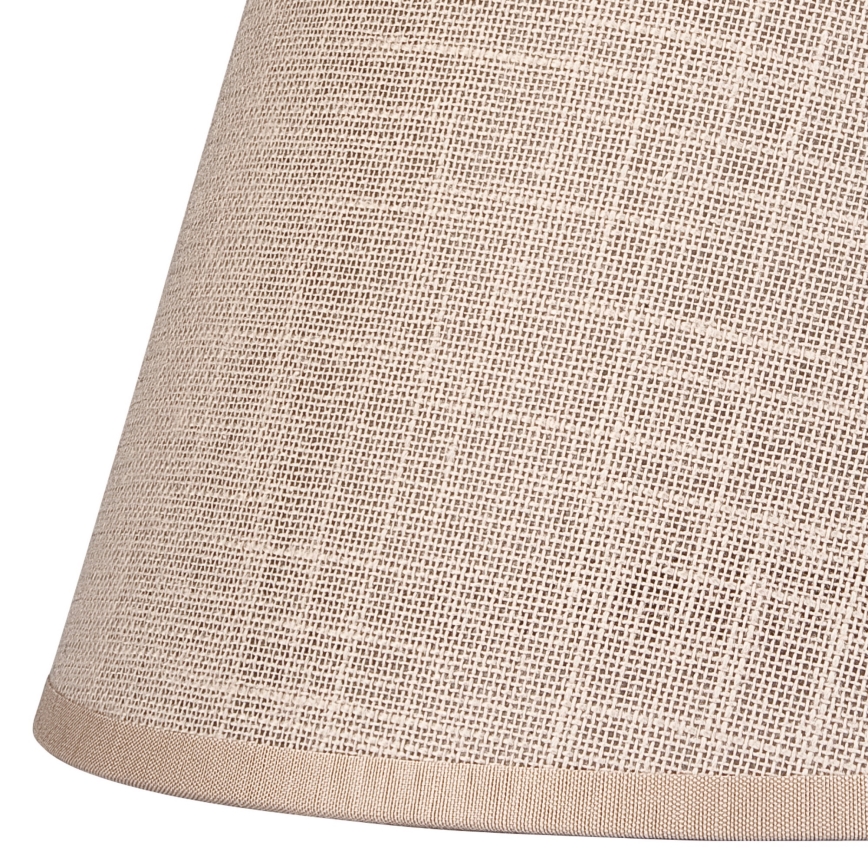Pantalla de recambio para lámpara de araña y aplique ANTONIO E14 120x150 mm beige