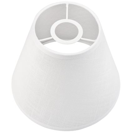 Pantalla de recambio para lámpara de araña y aplique ANTONIO E14 140x160 mm blanco