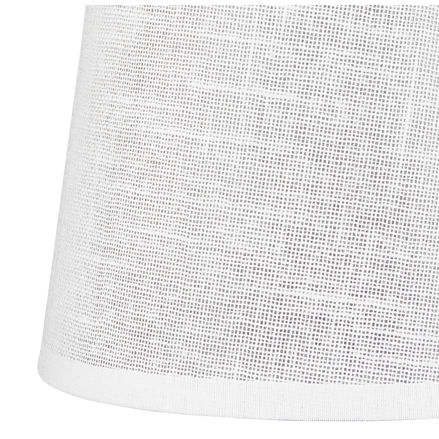 Pantalla de recambio para lámpara de araña y aplique ANTONIO E14 150x120 mm blanco