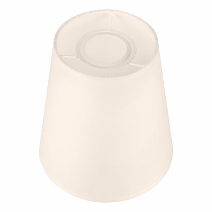 Pantalla de recambio para lámpara de araña y aplique ELLIE E27 diá. 15 cm color crema
