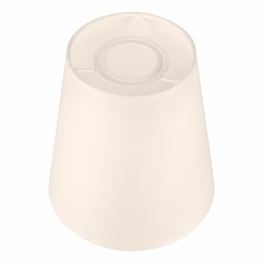 Pantalla de recambio para lámpara de araña y aplique ELLIE E27 diá. 15 cm color crema