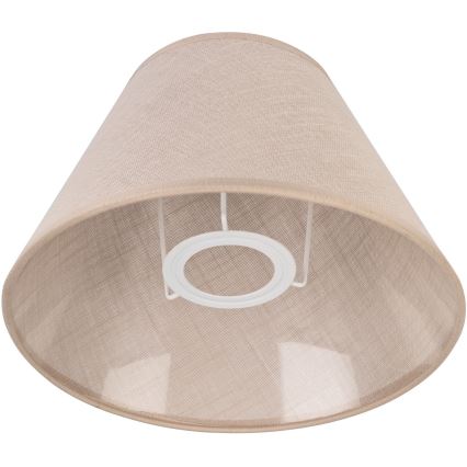 Vidrio de recambio para lámpara de mesa JUTA E27 diá. 19 cm beige