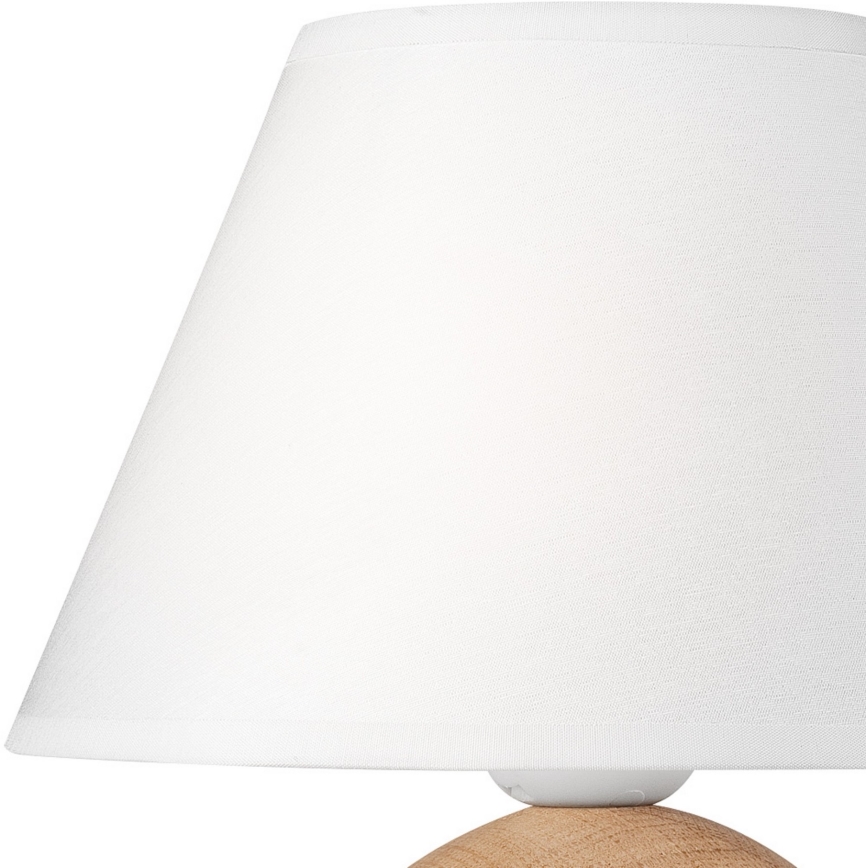Vidrio de recambio para lámpara de mesa JUTA E27 diá. 19 cm blanco