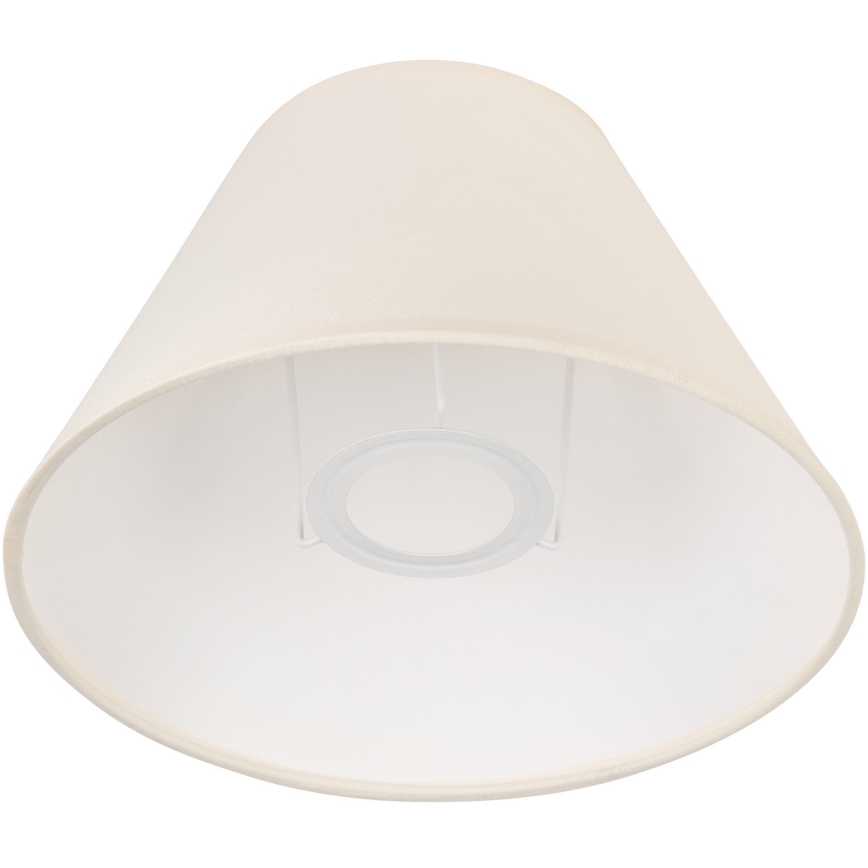 Vidrio de recambio para lámpara de mesa JUTA E27 diá. 19 cm color crema