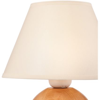 Vidrio de recambio para lámpara de mesa JUTA E27 diá. 19 cm color crema