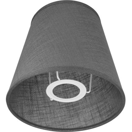 Pantalla de recambio para aplique LORENZO E27 diá. 16 cm gris