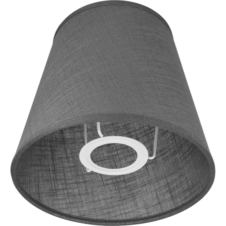 Pantalla de recambio para aplique LORENZO E27 diá. 16 cm gris