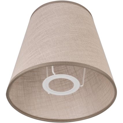 Pantalla de recambio para candelabro LORENZO E27 diá. 16 cm beige