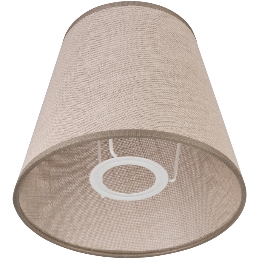 Pantalla de recambio para candelabro LORENZO E27 diá. 16 cm beige