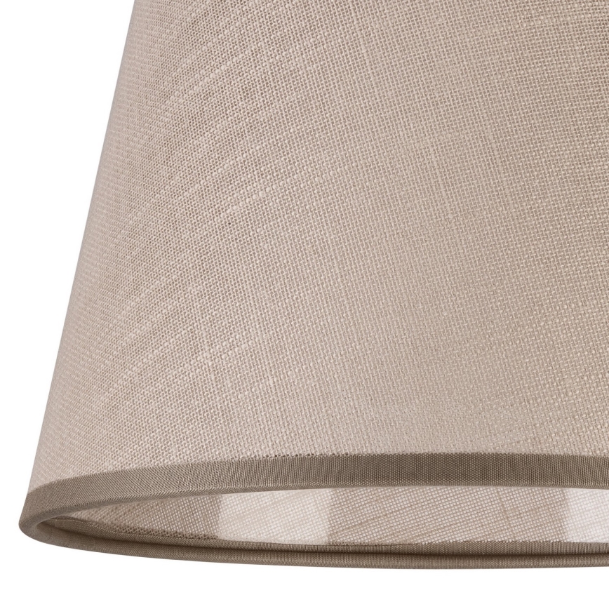 Pantalla de recambio para candelabro LORENZO E27 diá. 16 cm beige